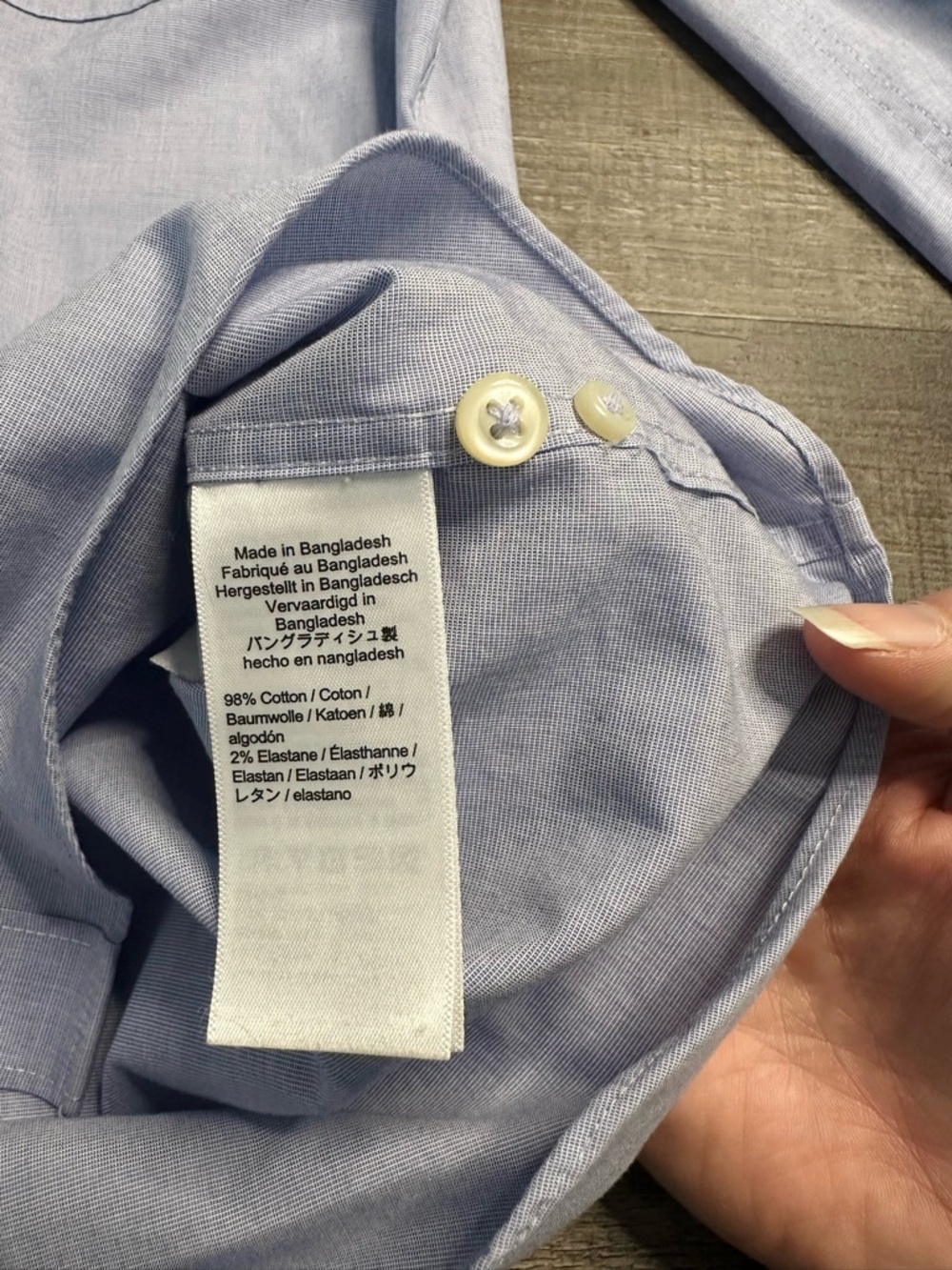 J. Crew Light Blue Casual Button-Down Dress Shirt Preppy - Slim Fit Medium - Picture 5 of 12